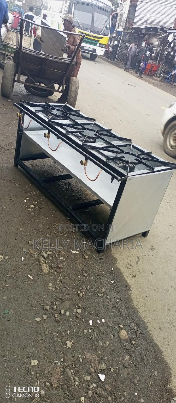 Closed Three Burner Gas Grill Jikos - thumbnail 13