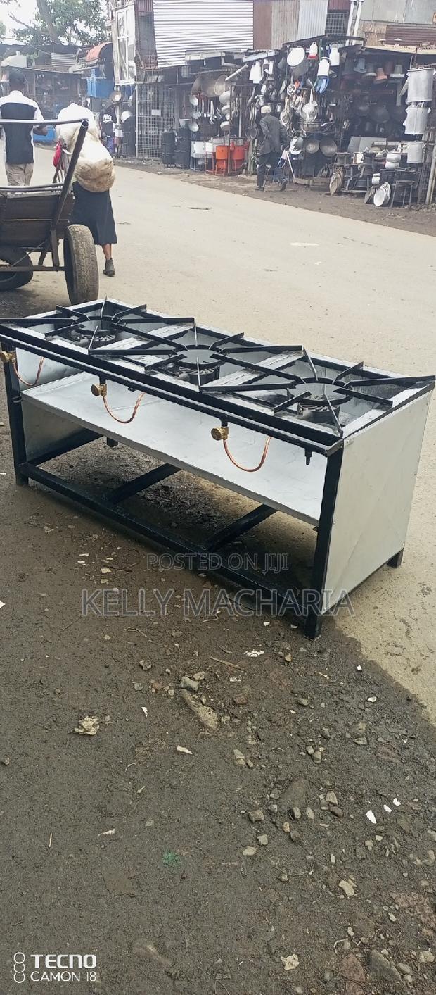 Closed Three Burner Gas Grill Jikos - thumbnail 14