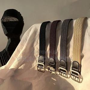 Woven Waist Belt - Stretching - thumbnail 2