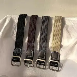 Woven Waist Belt - Stretching