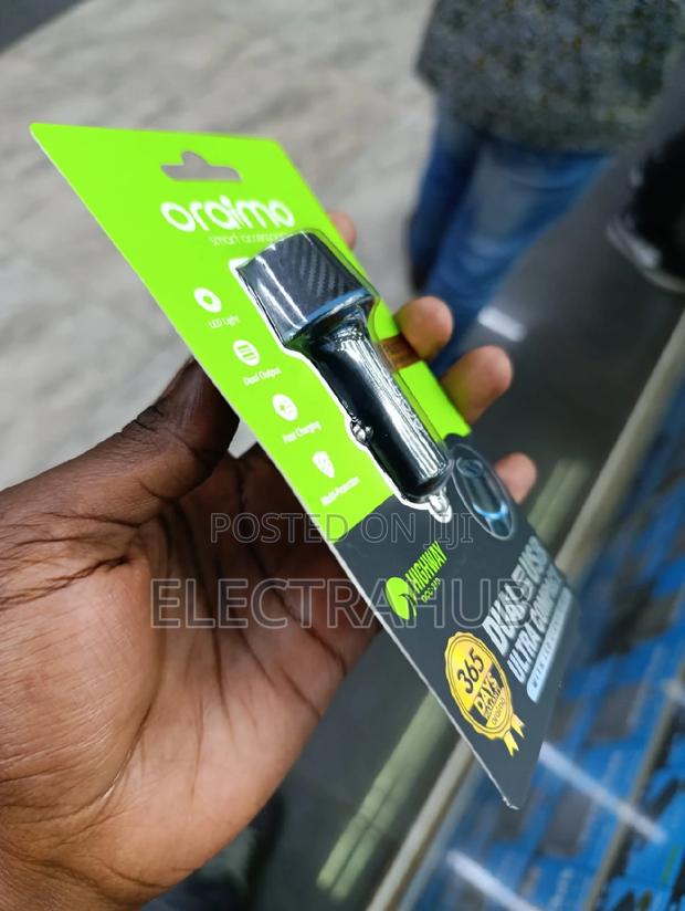 Oraimo Dual Usb Car Charger - thumbnail 2