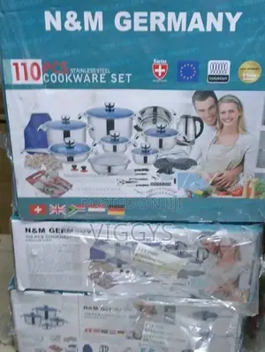 Amazing 110 Pieces Cookware Set