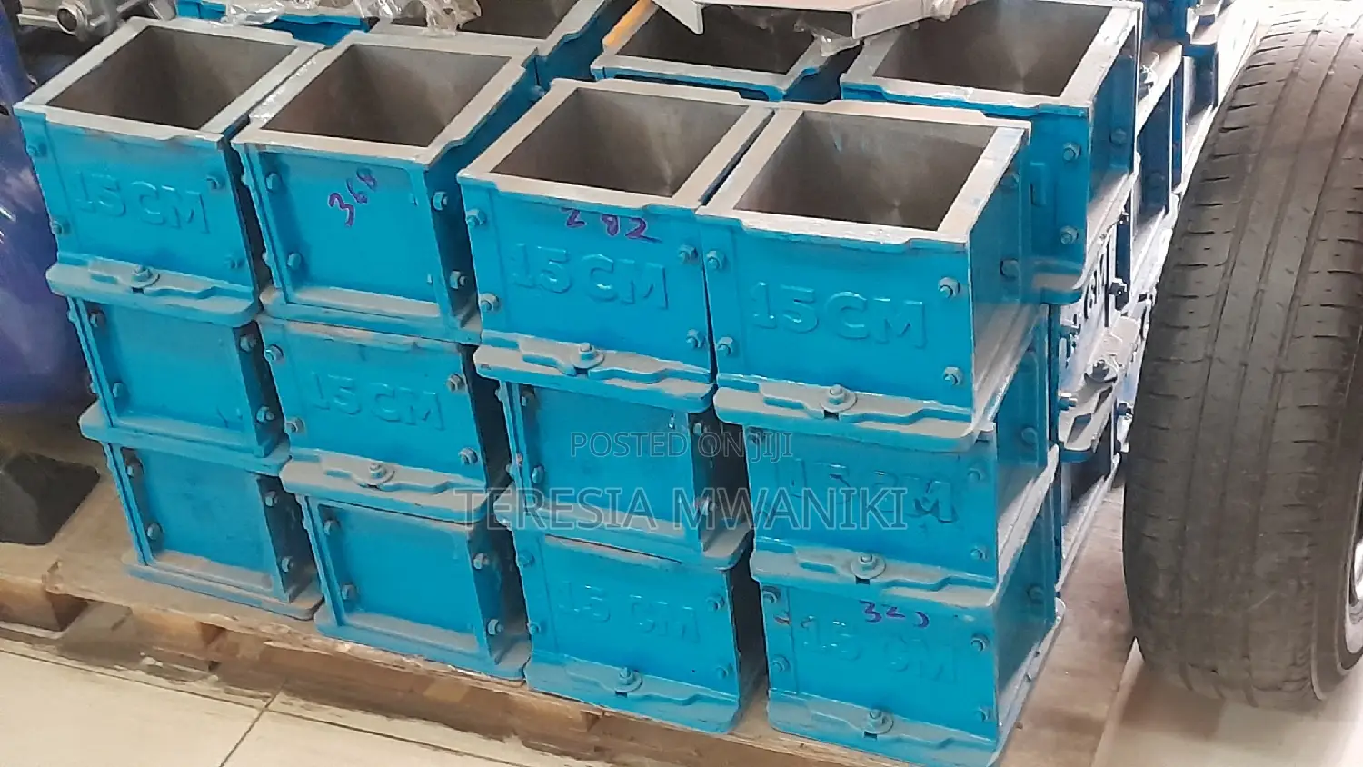 Concrete Test Cube Mould/Concrete Testing Equipment 150mm 3