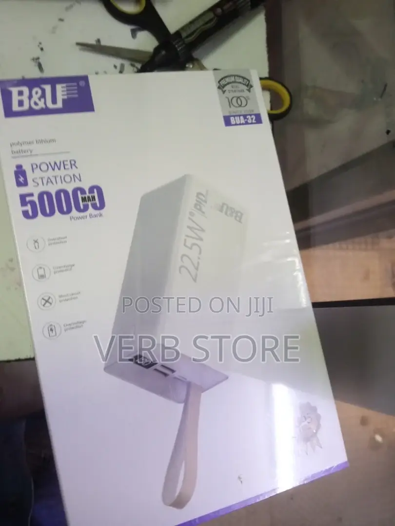 B U Power Bank// 50,000 Mah(Very Reliable)