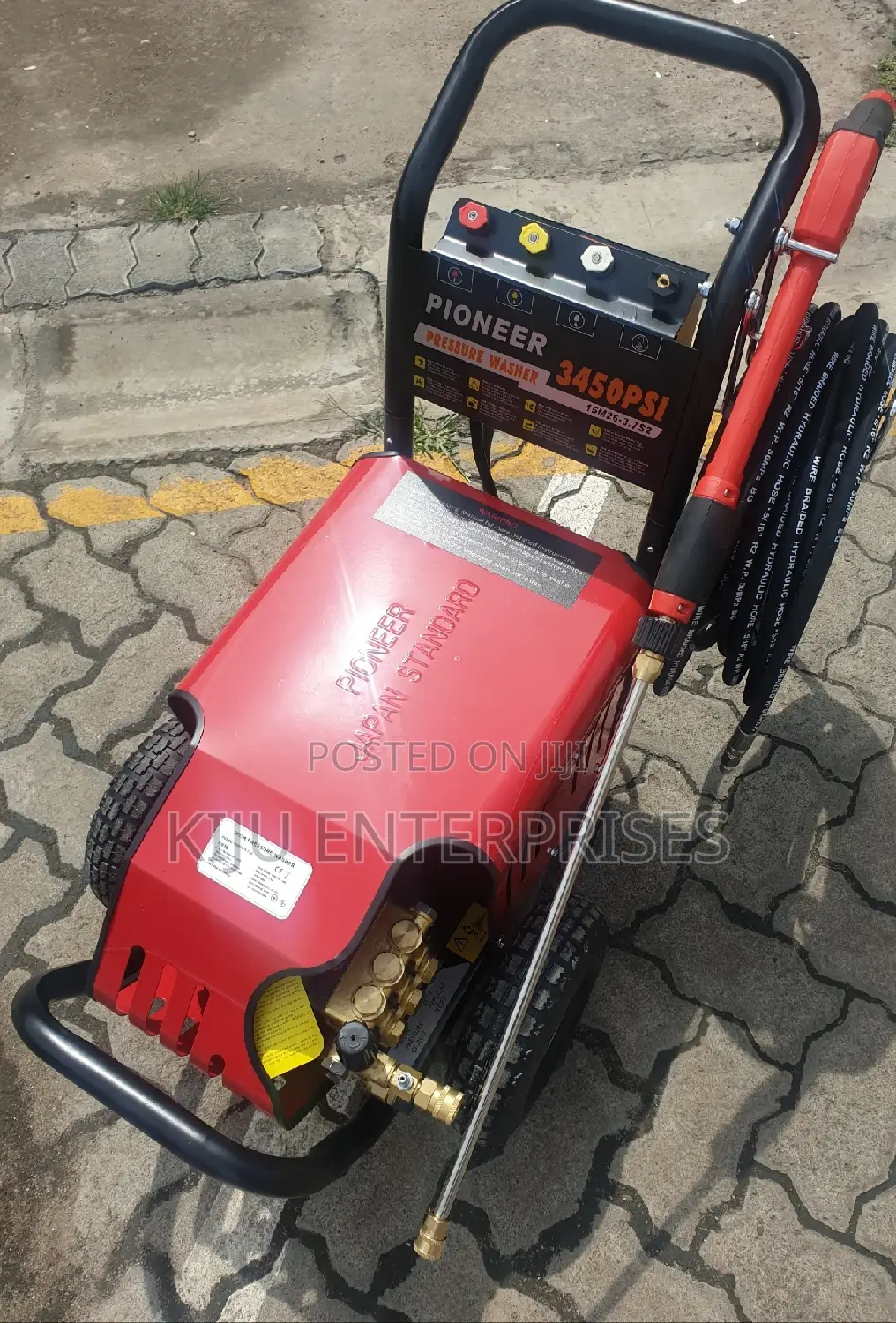 3 Phase Pioneer Pressure Washer Available