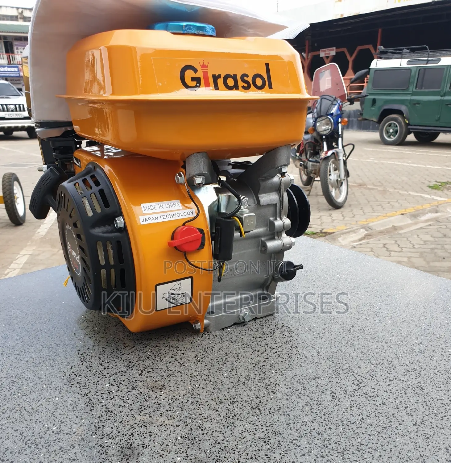 Girasol Engine 7.5hp Petrol Powered