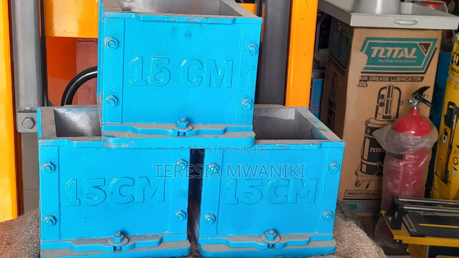 Cast Iron Steel Cube Moulds