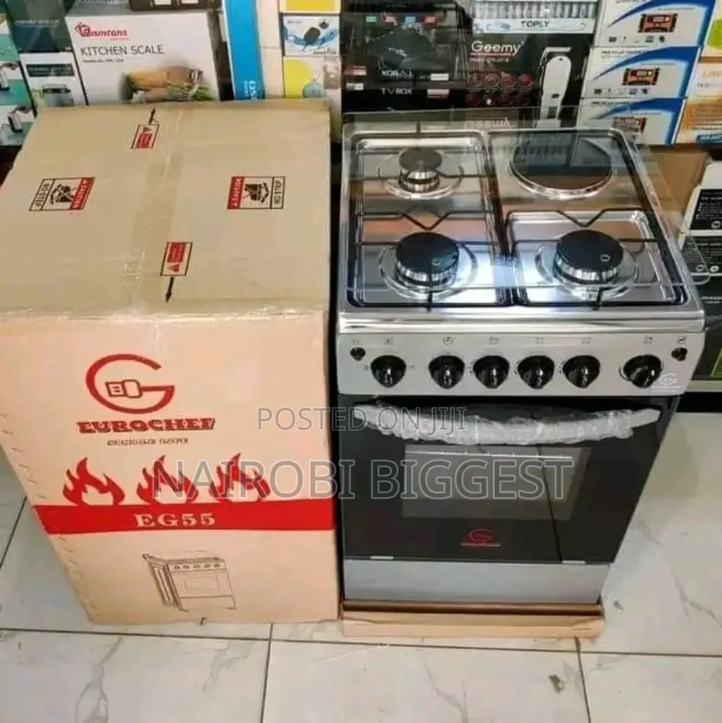 Eurochef 3+1 Standing Cooker 50 By 55