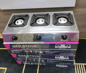 Amaze 3 Burner Stainless Steel Cooker