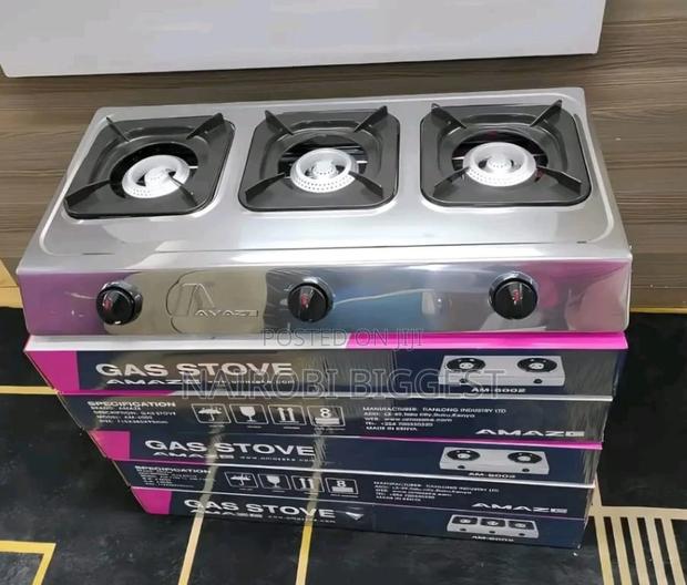 Amaze 3 Burner Stainless Steel Cooker