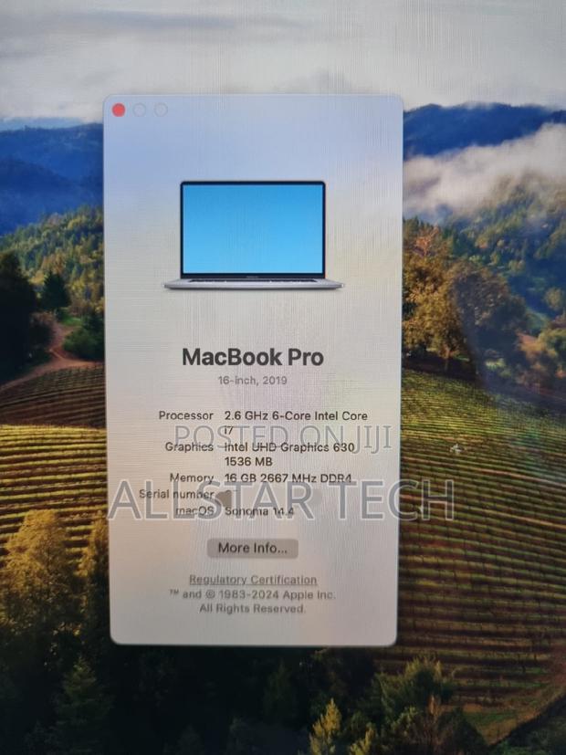 Laptop Apple MacBook Pro 2019 16GB Intel Core I7 SSD 512GB - thumbnail 2