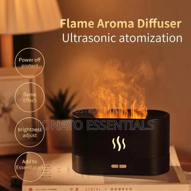 Flame Aroma Diffuser With Fire-Like Lights - thumbnail 2