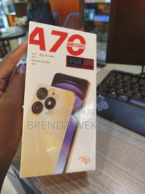 New Itel A70 128 GB Blue - thumbnail 2