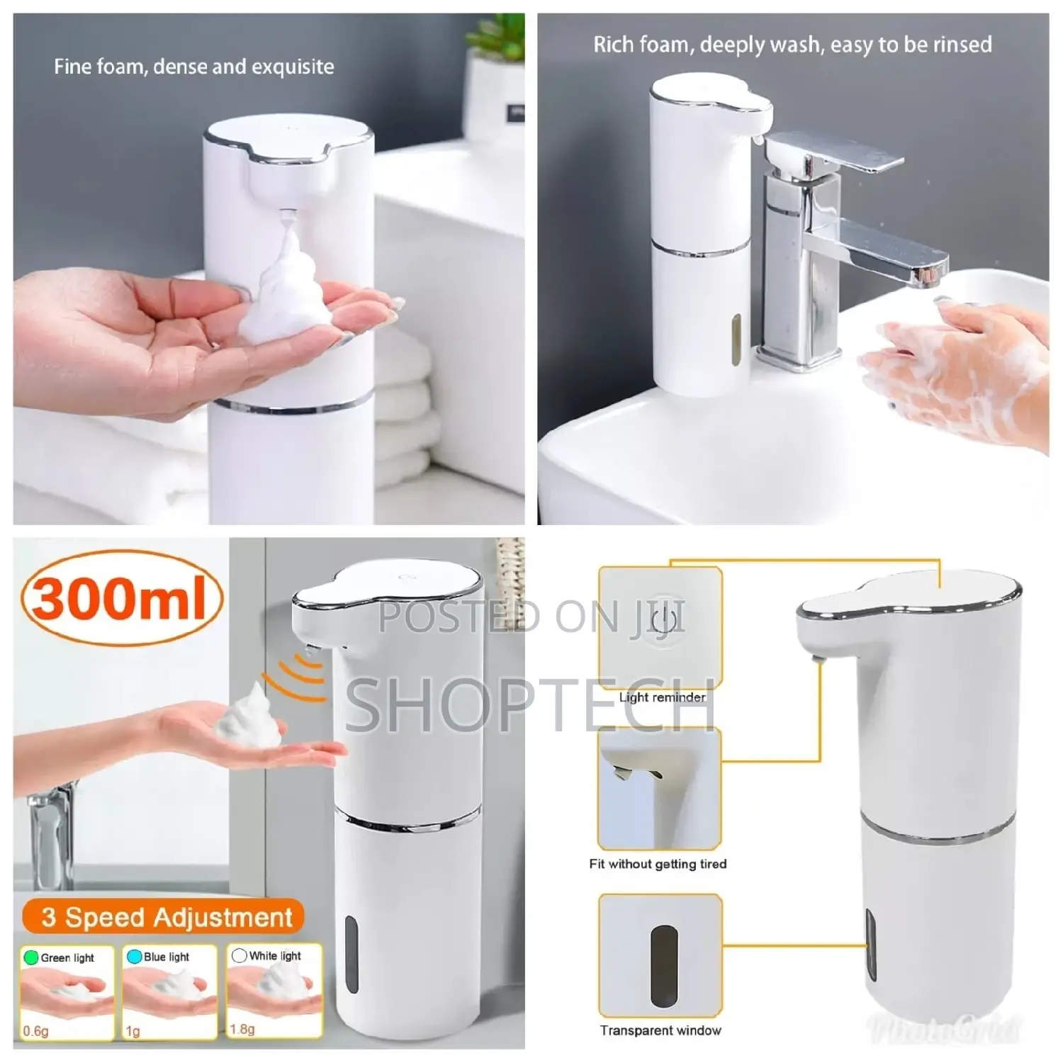 *Rechargeable Hand Foam Dispenser