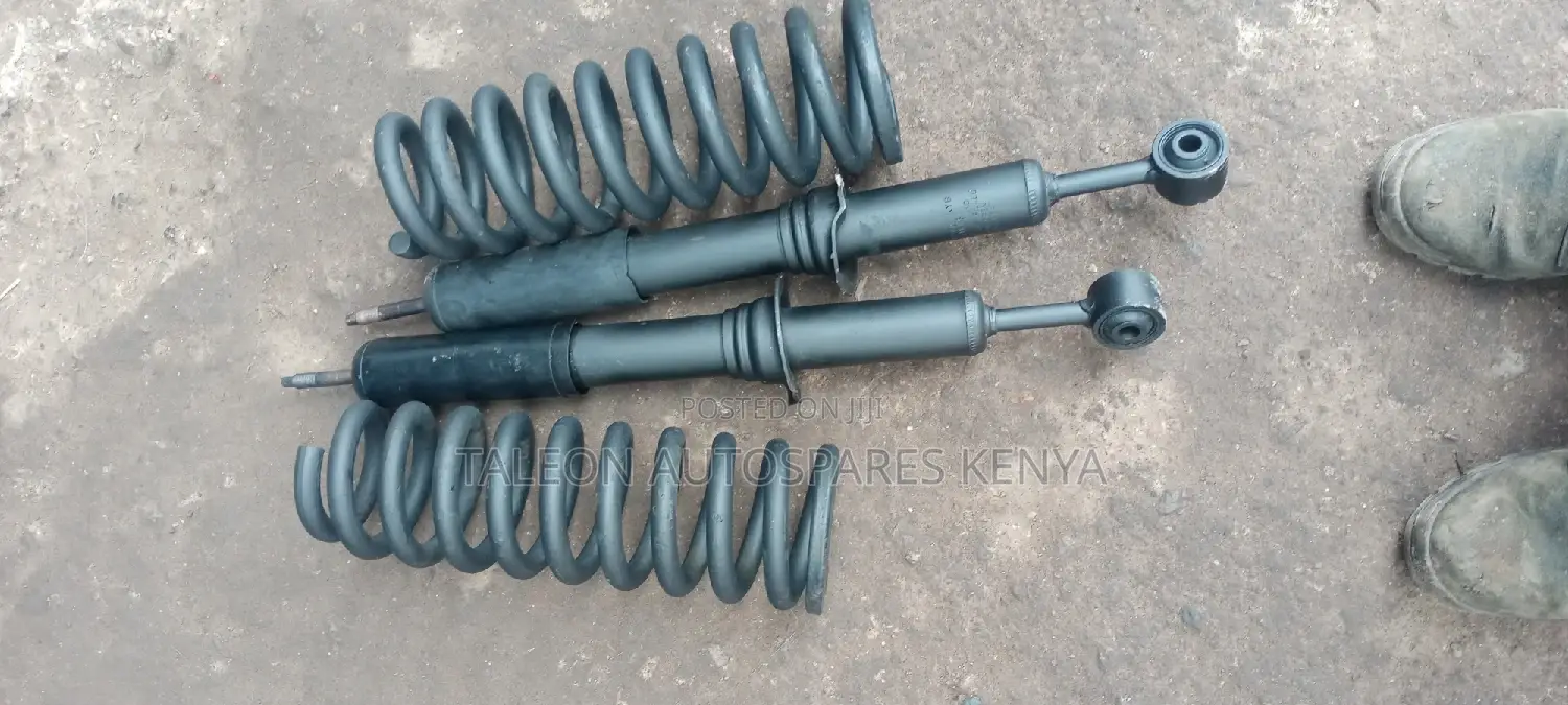 Prado 120 Heavy Duty Springs and Ahocks