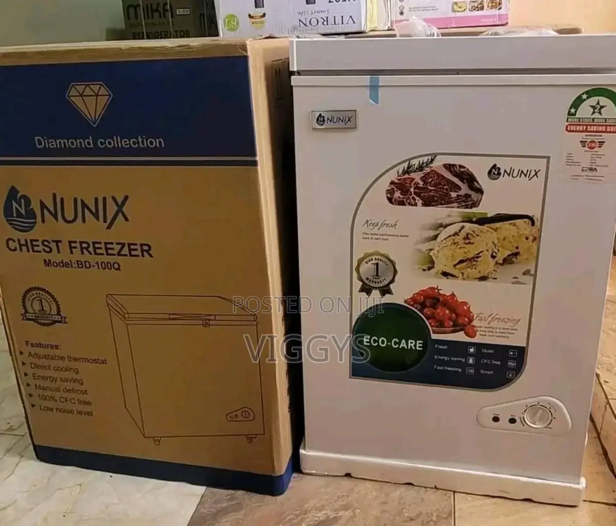 Classic Nunix 100 Litres Deep Freezer