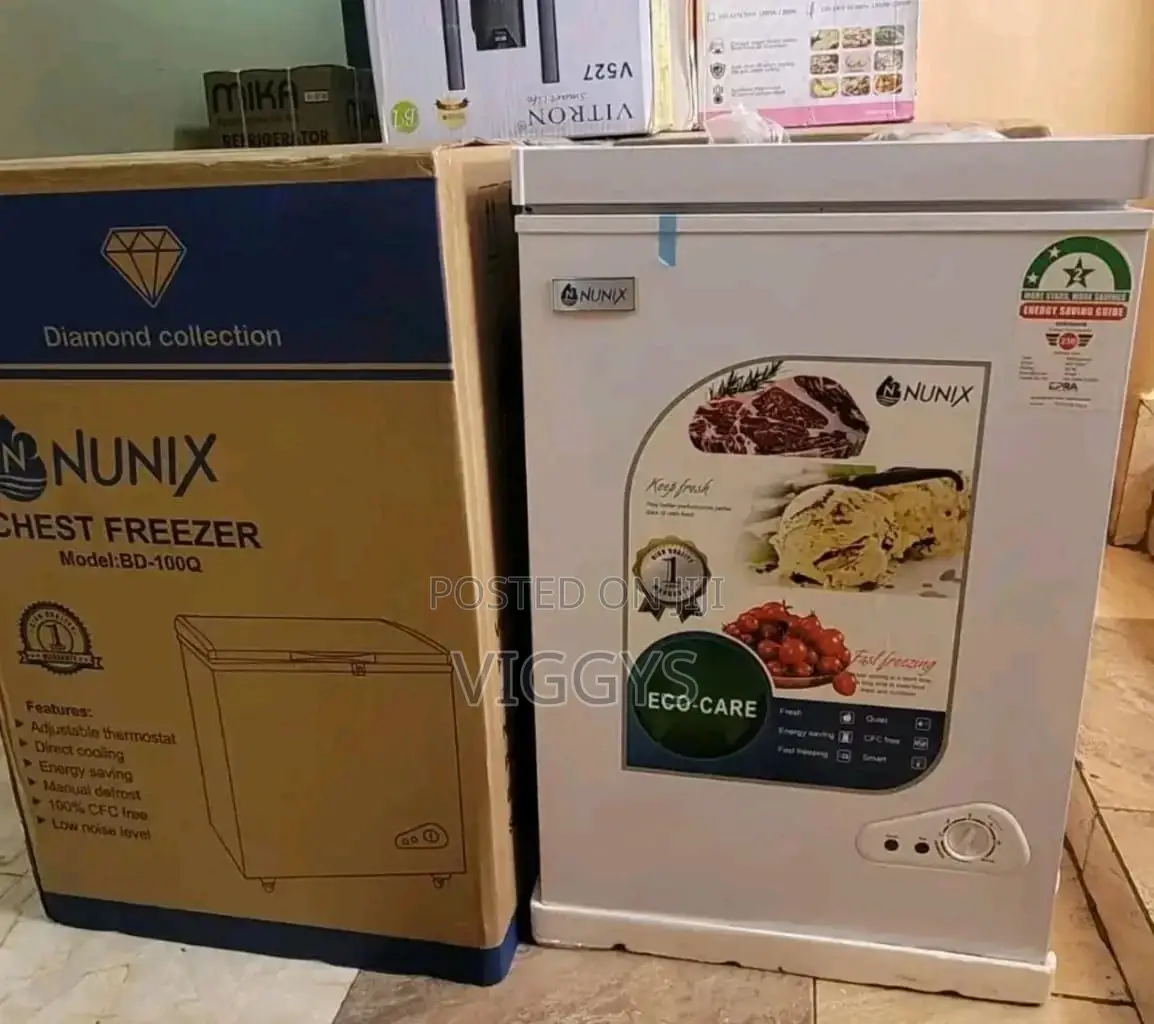 Brand New Nunix 100 Litres Deep Freezer