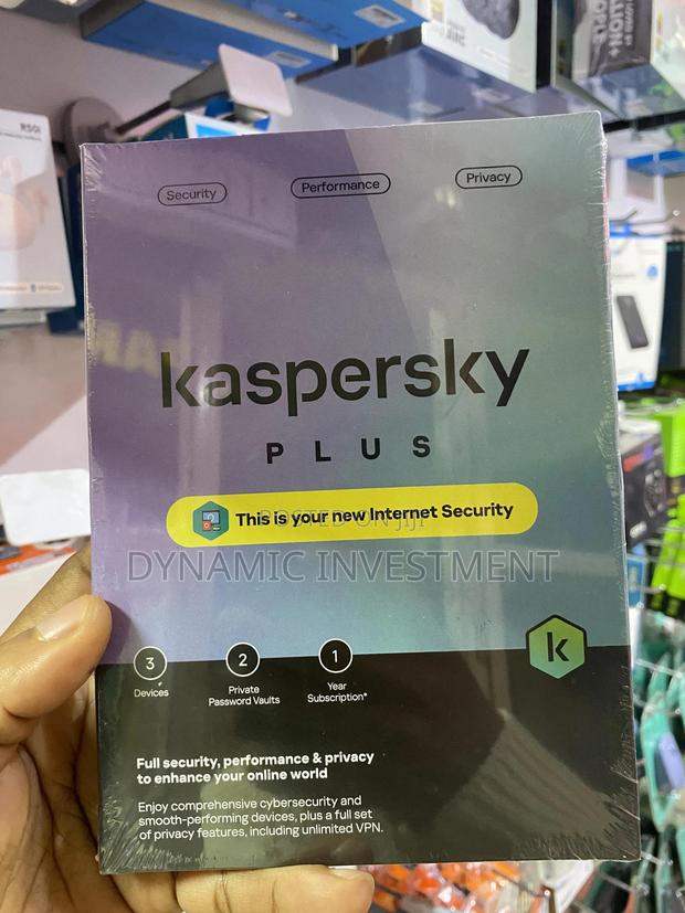 Kaspersky Plus Internet Security – 3 User - main view