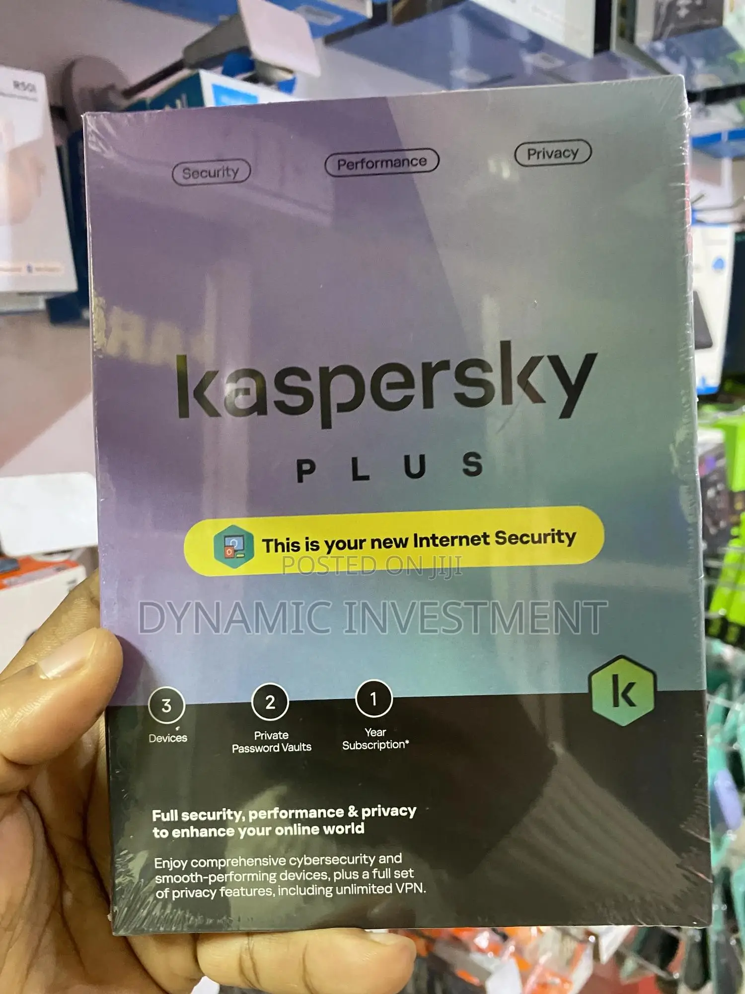 Kaspersky Plus Internet Security – 3 User