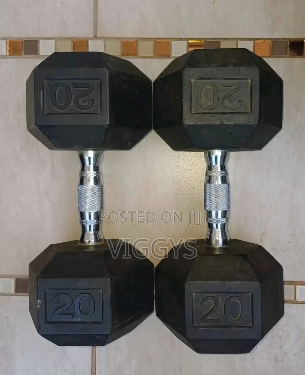 Quality 20kg Hexagonal Dumbbells