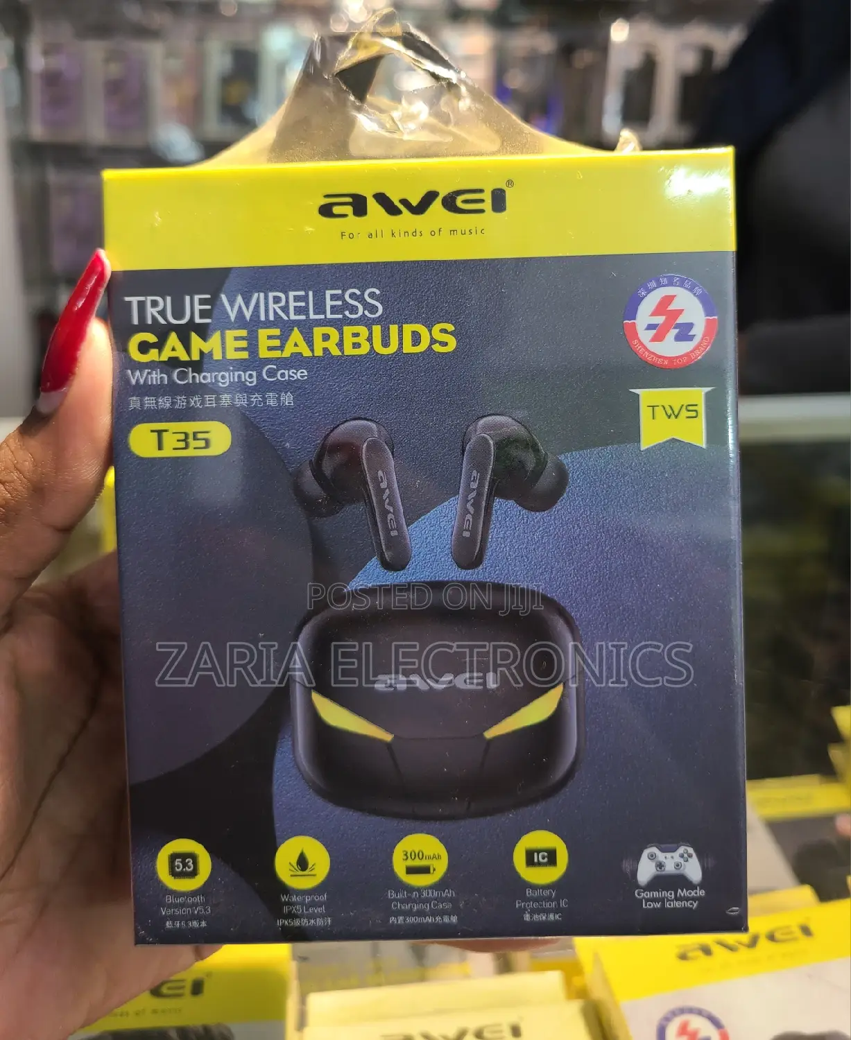 Awei T35 Bluetooth Wireless Earbuds