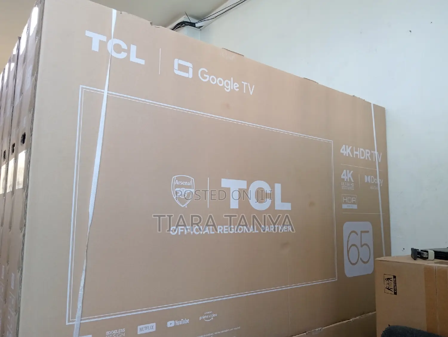 TCL 65 Smart Uhd Google Frameless Tv