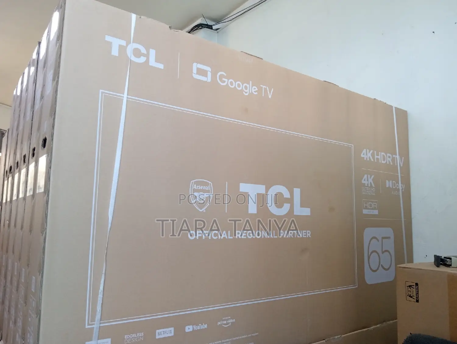 TCL 65 Smart Uhd Google Frameless Tv