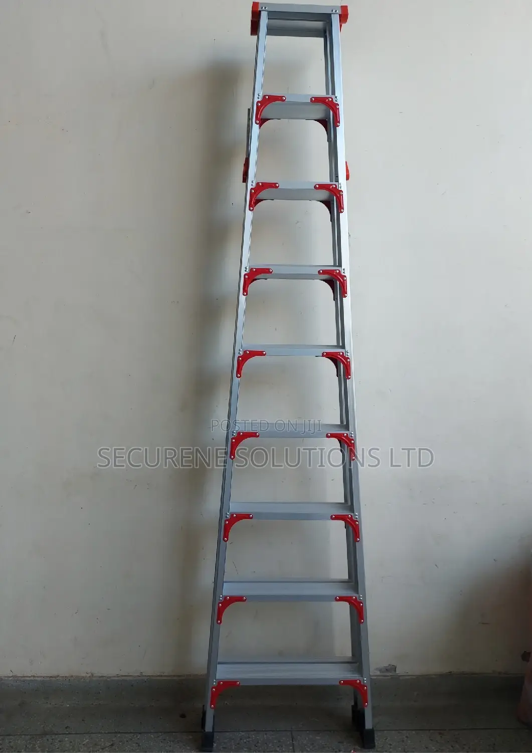 9ft/3m Aluminium Double Sided A Type Ladder