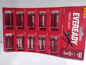 Everready Triple a Heavy Duty Batteries, AAA Batteries