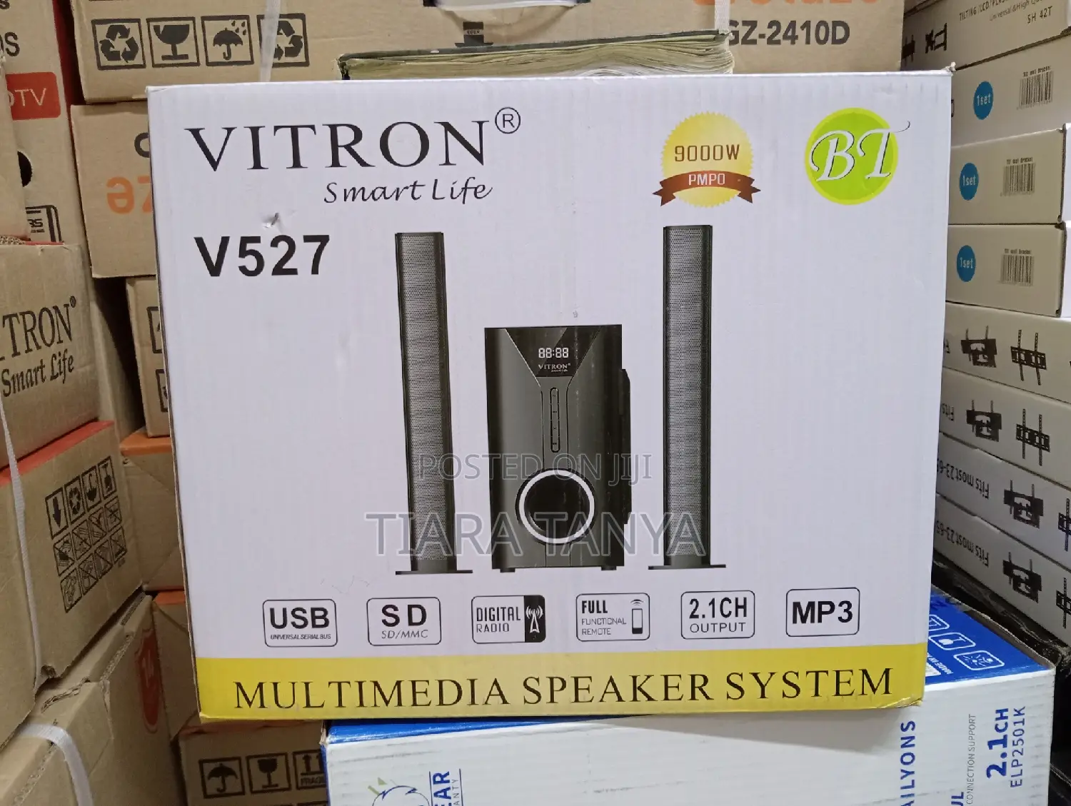 Vitron V527 2.1ch Real Sound Bar Audio System 9000W
