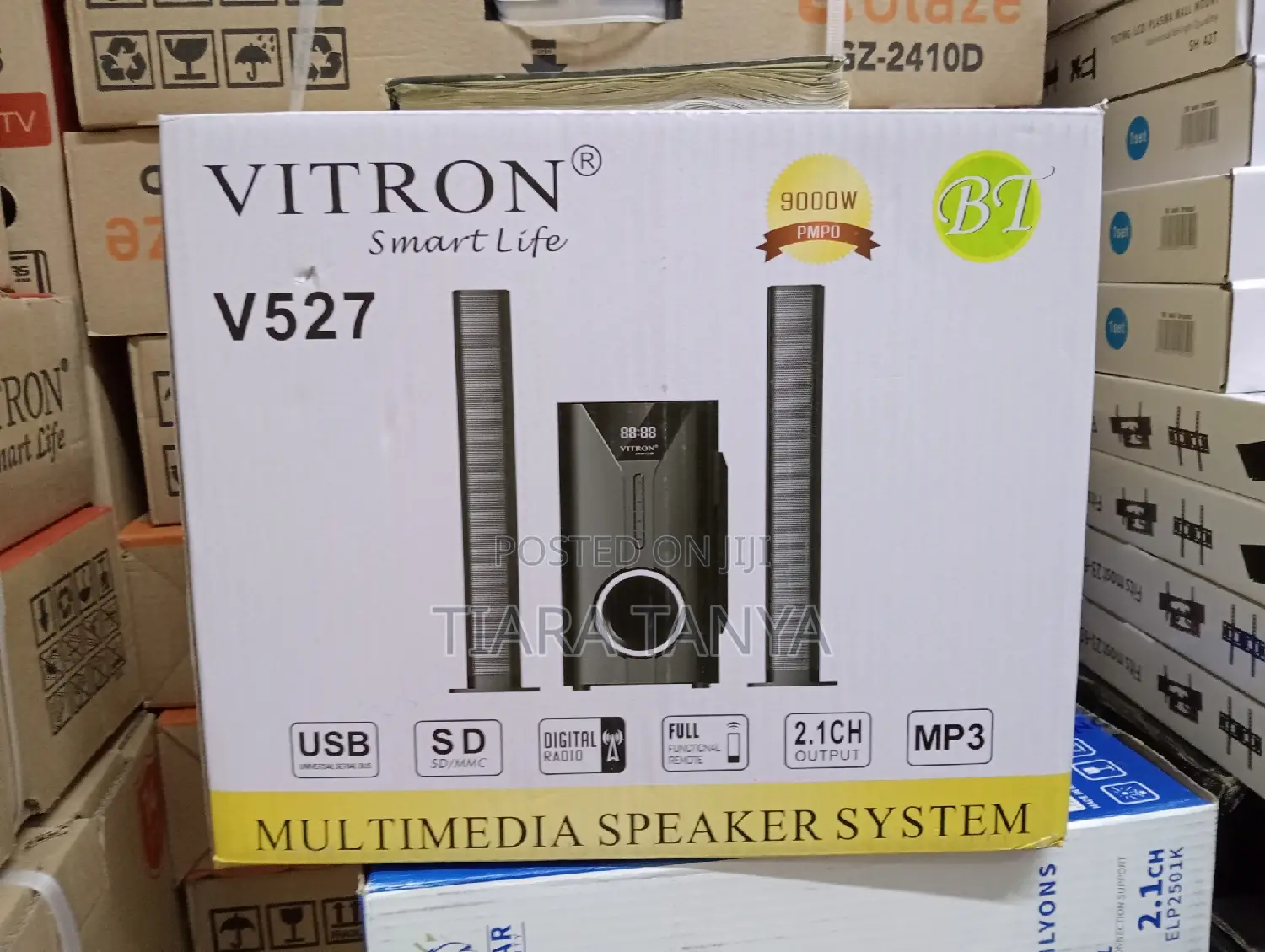 Vitron V527 2.1ch Real Sound Bar Audio System 9000W