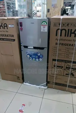 Mika 138 Litres Double Door Fridge