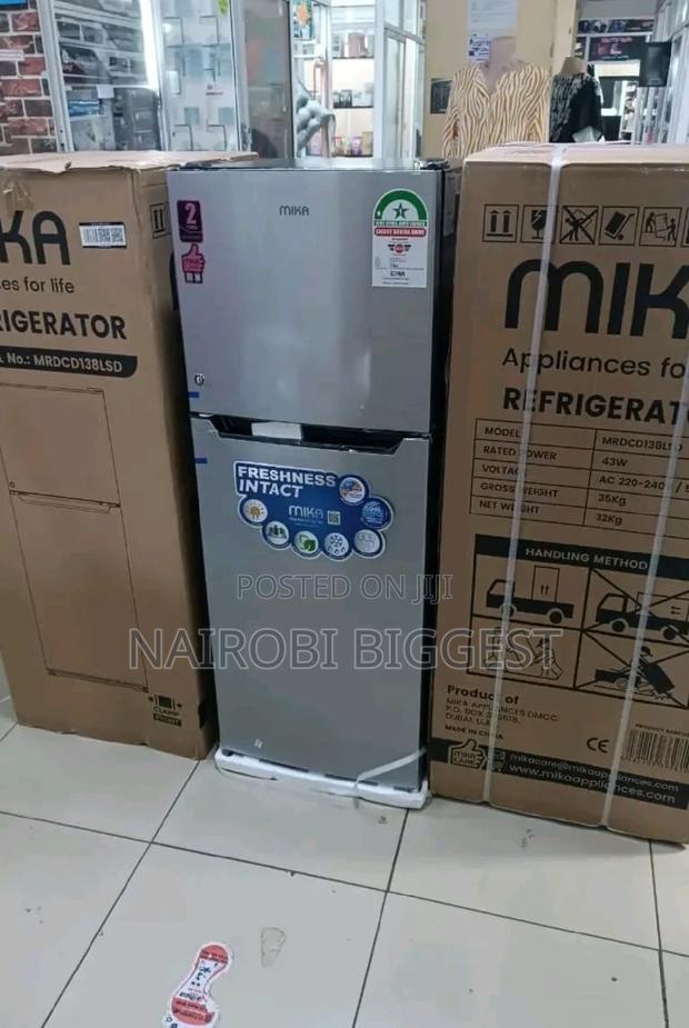 Mika 138 Litres Double Door Fridge - main view