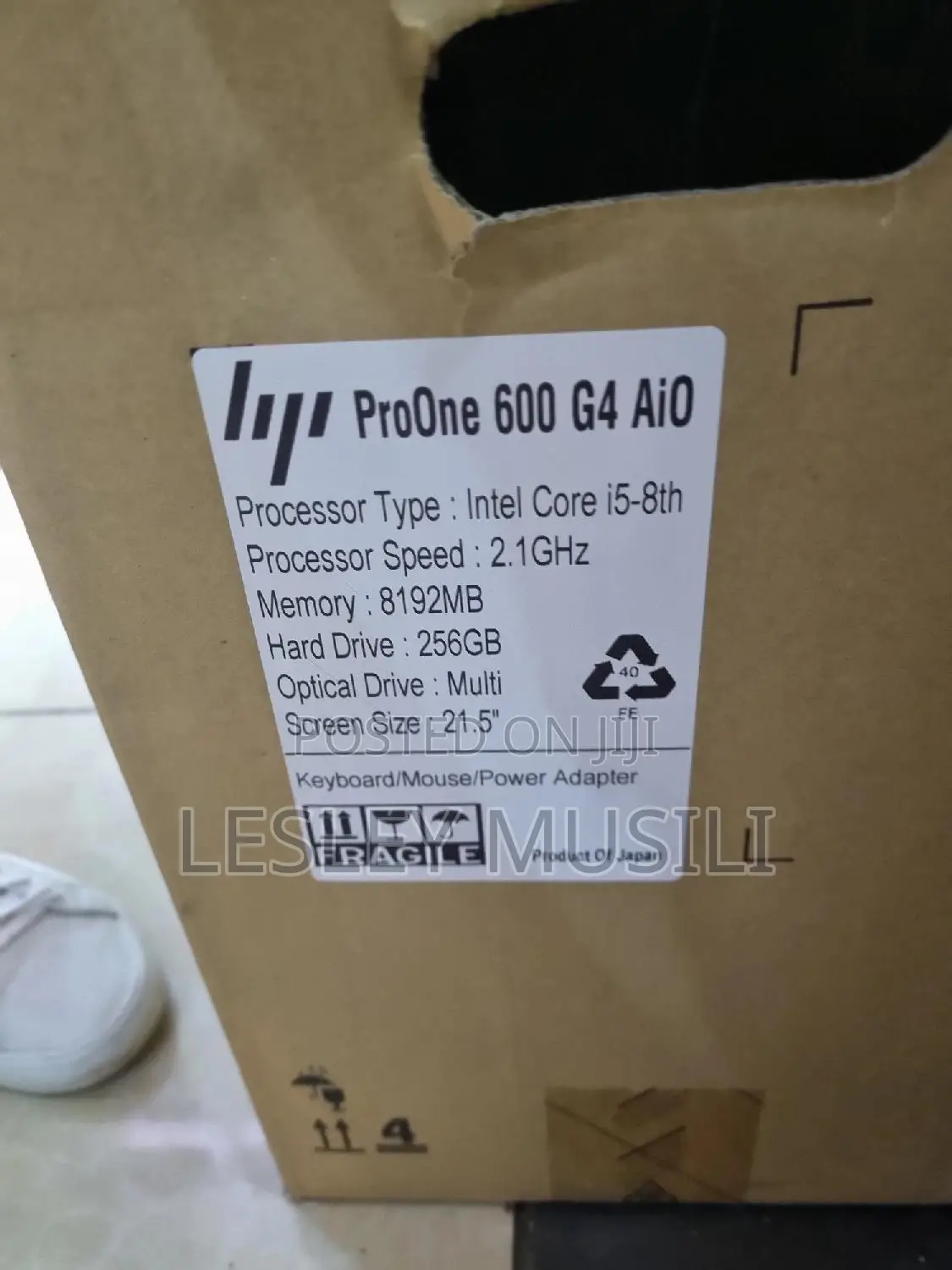 HP21.5 Proone 600 G4 Multi-Touch All-in-One Desktop Computer