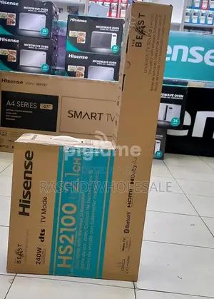 Hisense Soundbar 200wats New Hs2100 New