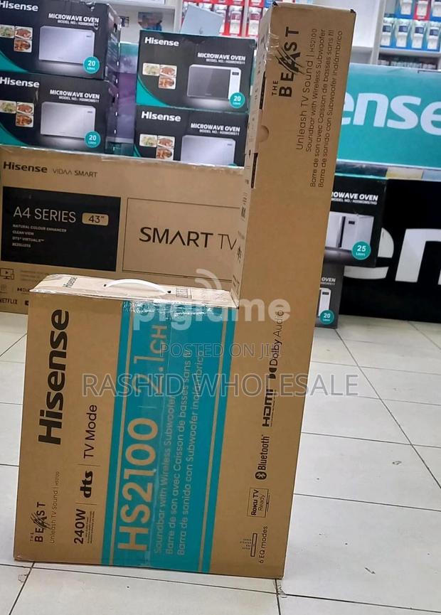 Hisense Soundbar 200wats New Hs2100 New