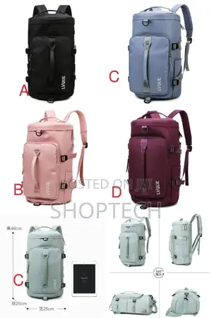Unisex Travel/Gym Bag Waterproof,Shoe Compartment