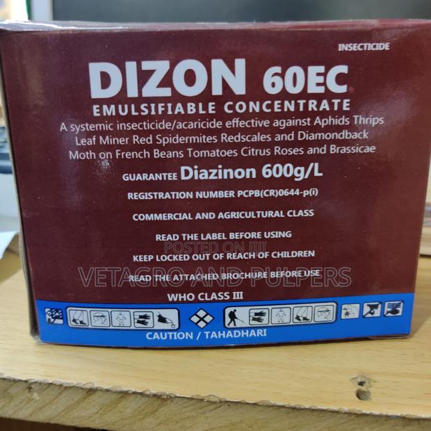 Dizon 60ec Insecticide (Agrichem) - thumbnail 3