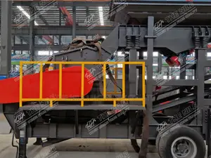 High Capacity Mobile Wheel Sand Making Station Fine Crusher