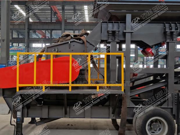 High Capacity Mobile Wheel Sand Making Station Fine Crusher - thumbnail 3