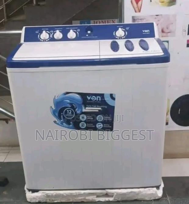 Von 12 Kg Washing Machine Wash/Spin