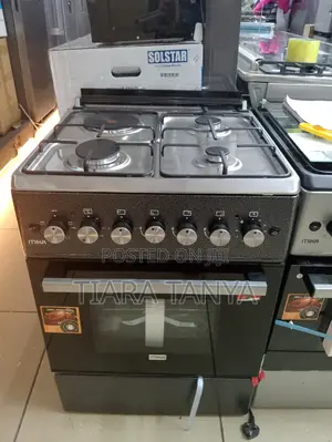 Mika 3 Gas Burner + 1 Electric Plate Cooker,58cm”58cm