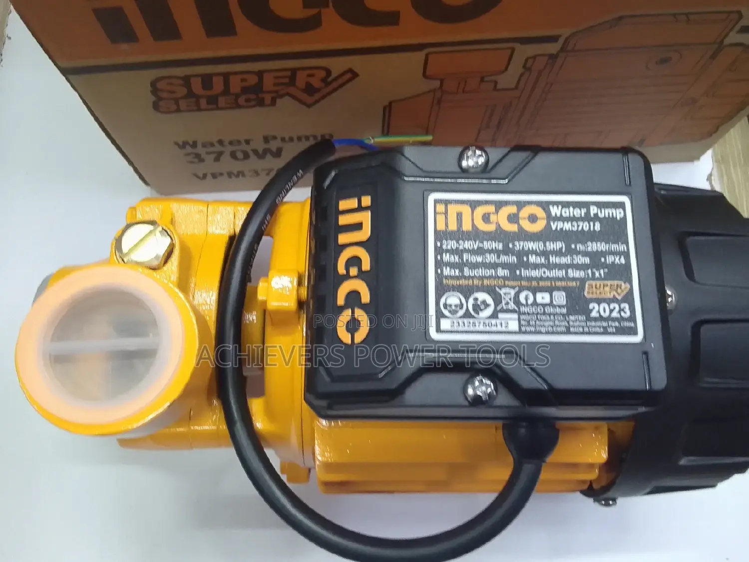 Booster Water Pump/Ingco Booster Water Pump.