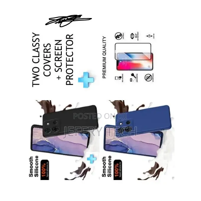 INFINIX HOT 40i Two Fashion Ultraslim Protective Cover Cases