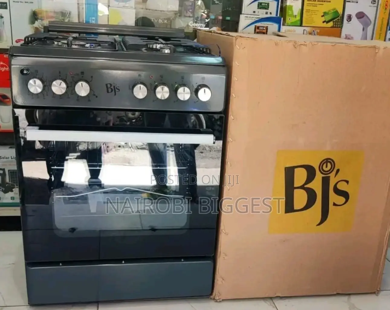 Original Quality Quality BJS Cooker 3+1 Oven Electric