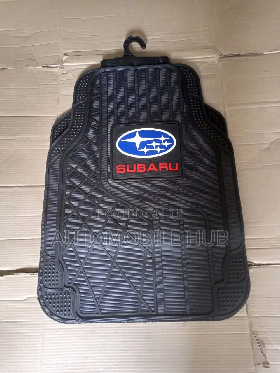 Subaru Floor Mats Rubber Black