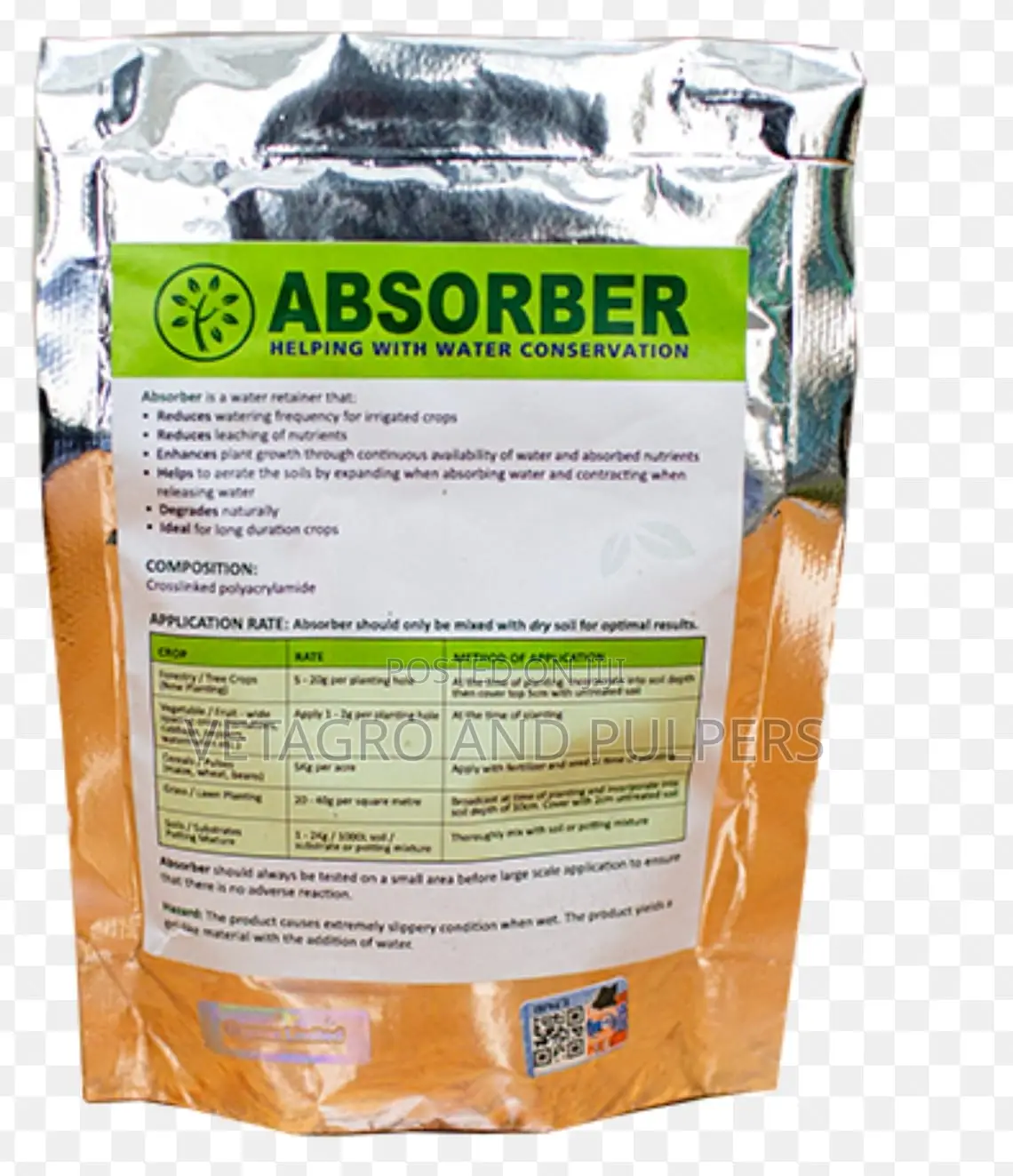 Absorber Water Retainer (Organix)