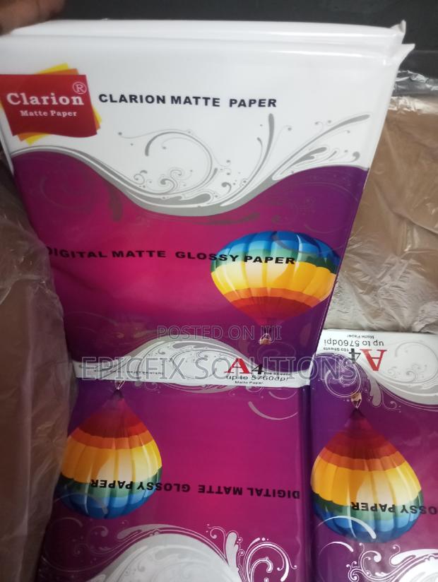 Matte Glossy,Single Sided Available - main view