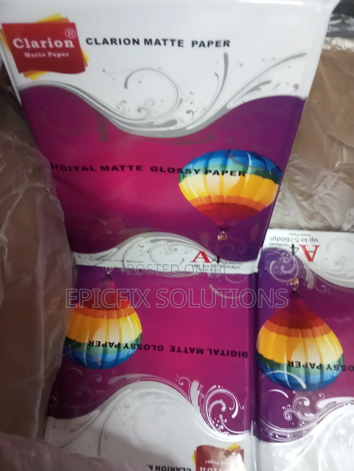 Matte Glossy,Single Sided Available