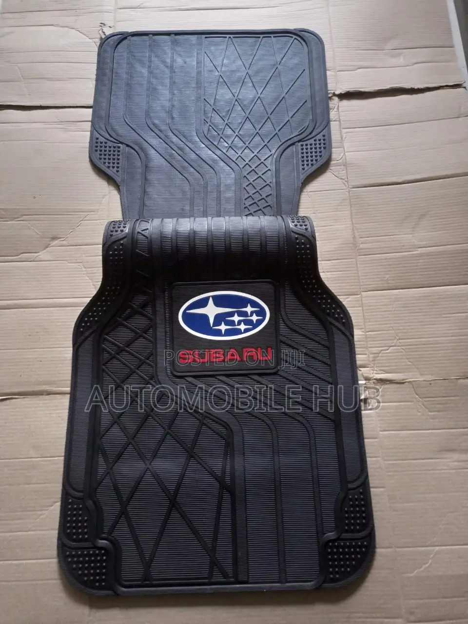 Anti Slip Subaru Floor Mats 5 Pieces Rubber